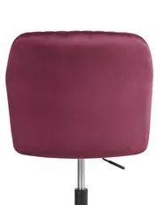 Desk Chair VENICE Velvet Burgundy_1057520