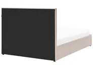 Krevet s prostorom za pohranu QUIBERON bež 140 x 200 cm_1023294