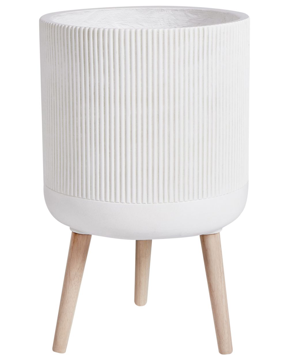 Elevated Plant Pot MACLURA 35 cm Light Beige