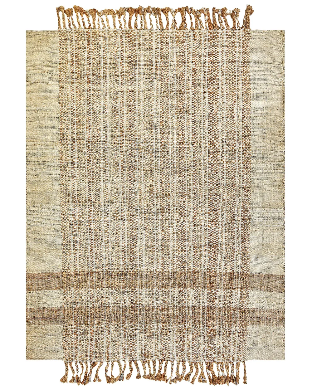 Teppich ORTAOBA Beige 160 x 230 cm Jute