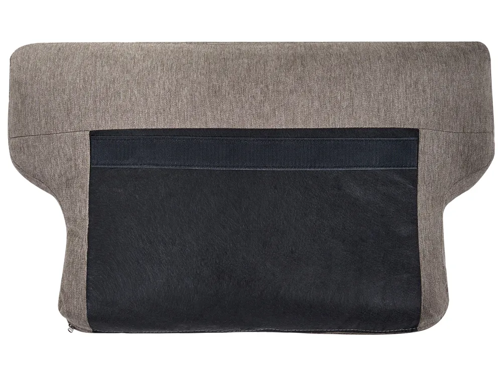 Sofa Set 6-Sitzer LOUSTO Stoff Braun_1044051