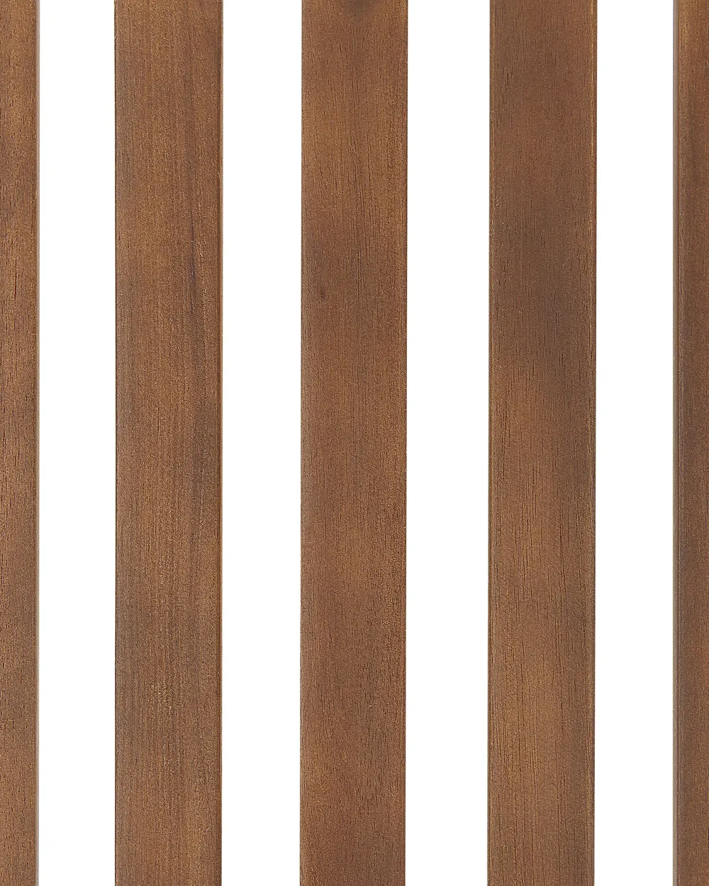 Set mit 6 Stühlen und Sitzkissen AMANTEA Akazienholz Blau_879795