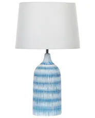 Tischlampe GEORGINA Keramik Blau_822451