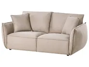 Sofa 3 Seater KUNES Fabric Taupe_1013113