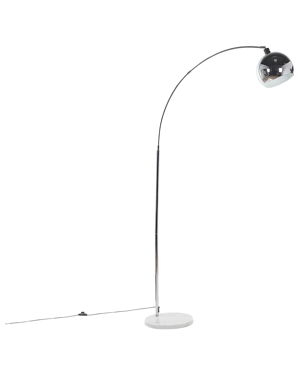 Stehlampe PAROO Metall Silber_822246