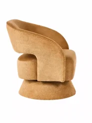 Draaifauteuil NAANTALI  Mosterdgeel_1164499