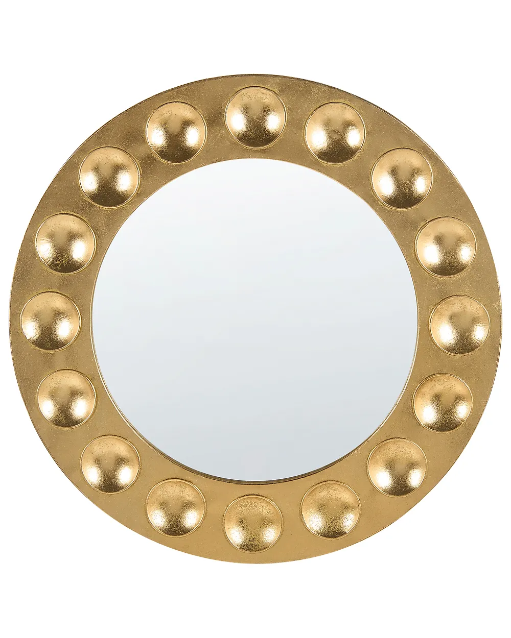 Wandspiegel ANHELO 63 cm 63 cm Glas Gold