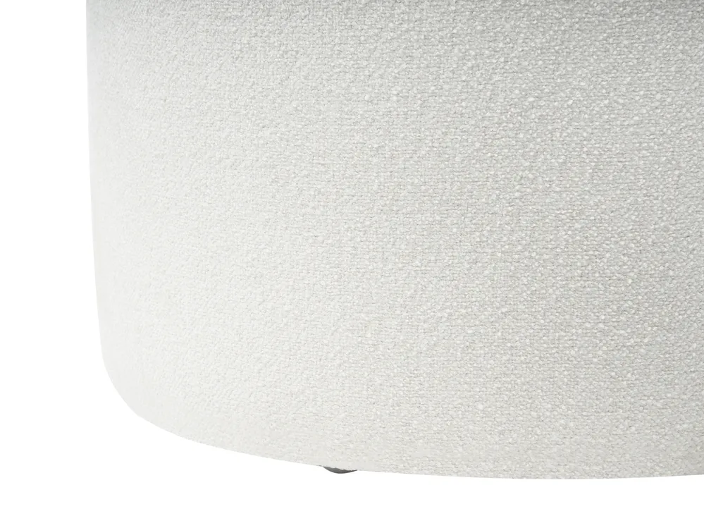 Upholstered Bench DECORAH Boucle White_1046778