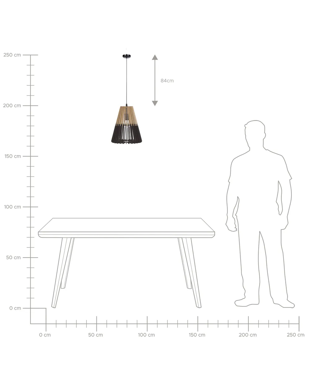 Pendant Lamp CAVALLA Black_785048