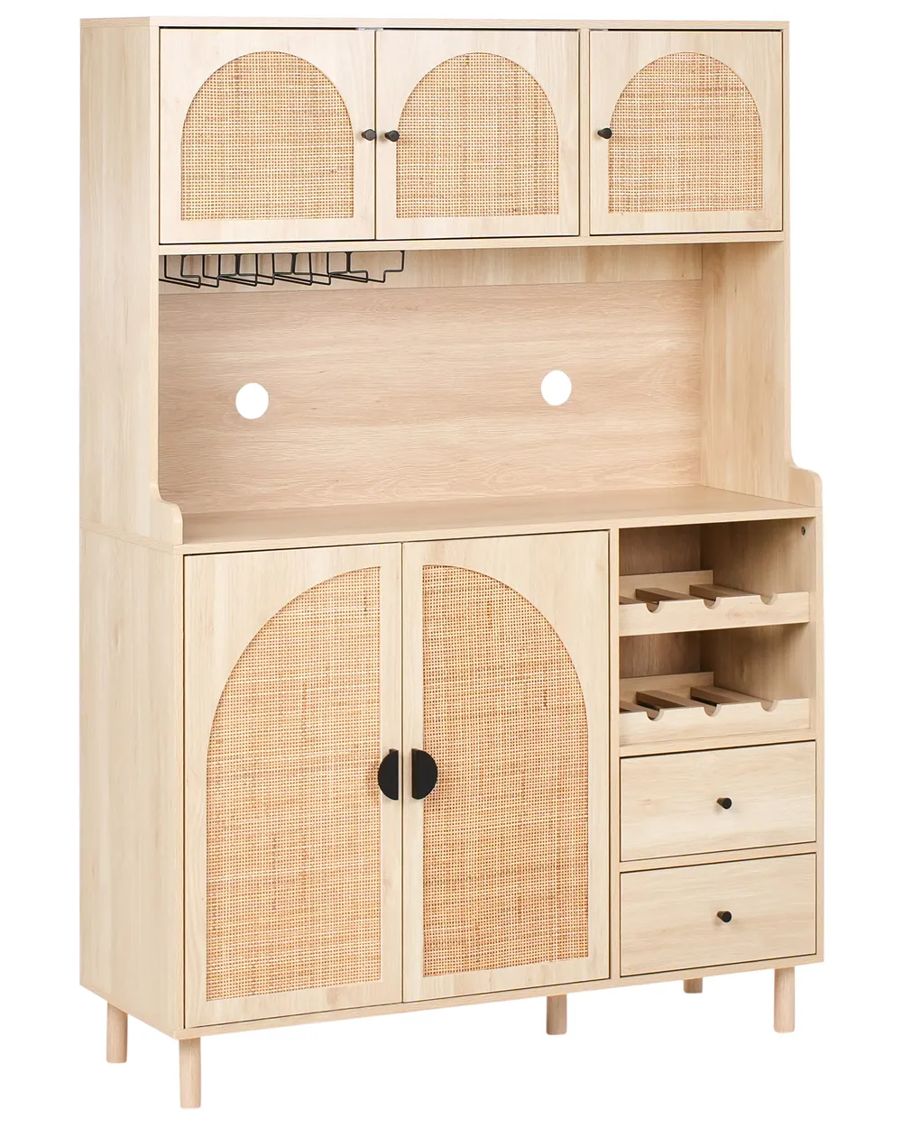 Buffetschrank CAMPBELLTON 120 cm Hellbraun