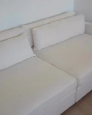 Sofa 3-Sitzer VINSTRA Bouclé Cremeweiß_975211