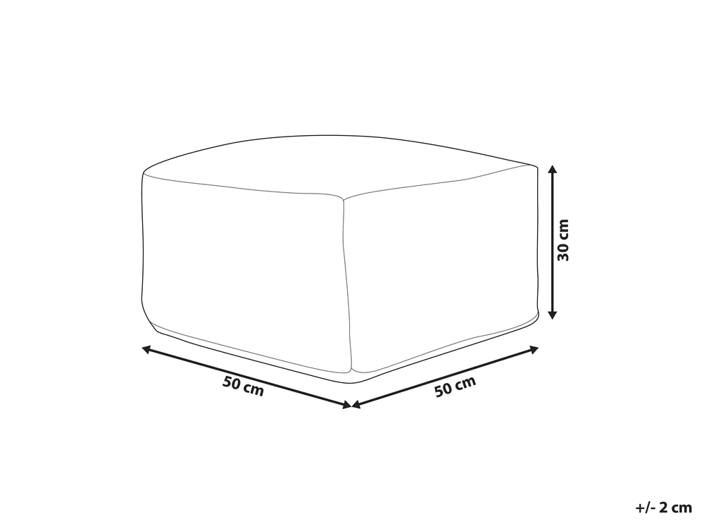 Pouf GOPI Jute Hellbraun_1124914