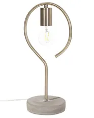 Tischlampe JUCAR Metall Messing_698046