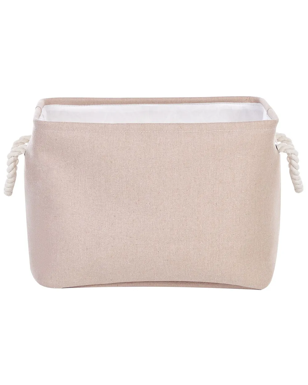 Set of 3 Baskets DARQAB Cotton Taupe_849711
