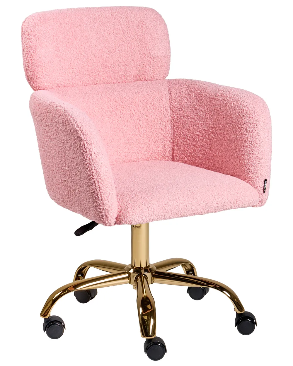 Schreibtischstuhl ALENA Bouclé Rosa_1101393