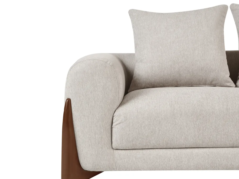 Sofa 3-Sitzer VINLIDEN Taupe_1048648