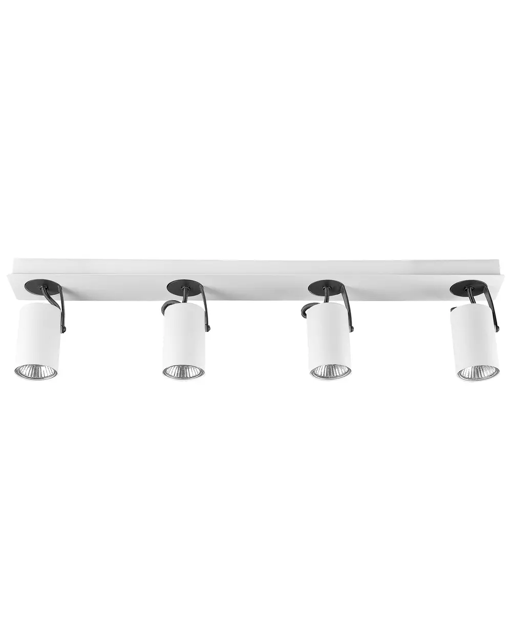 Strahler 4-flammig KLIP verstellbar Metall Weiß_828551
