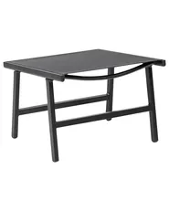 Gartenstuhl MARCEDDI Metall Schwarz_897091