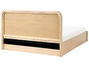 Ottoman Bed PEROUGES Light Brown 160 x 200 cm (EU King Size)_1047685