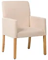 Esszimmerstuhl ROCKEFELLER Stoff Beige
