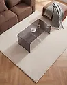 Teppich VANTIRA Hellbeige 160 x 160 cm