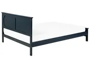 Bett mit Lattenrost Kiefernholz OLIVET 180 x 200 cm Dunkelblau_734524