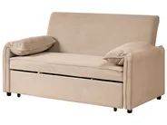 Schlafsofa HORMA Stoff Hellbraun_1030098