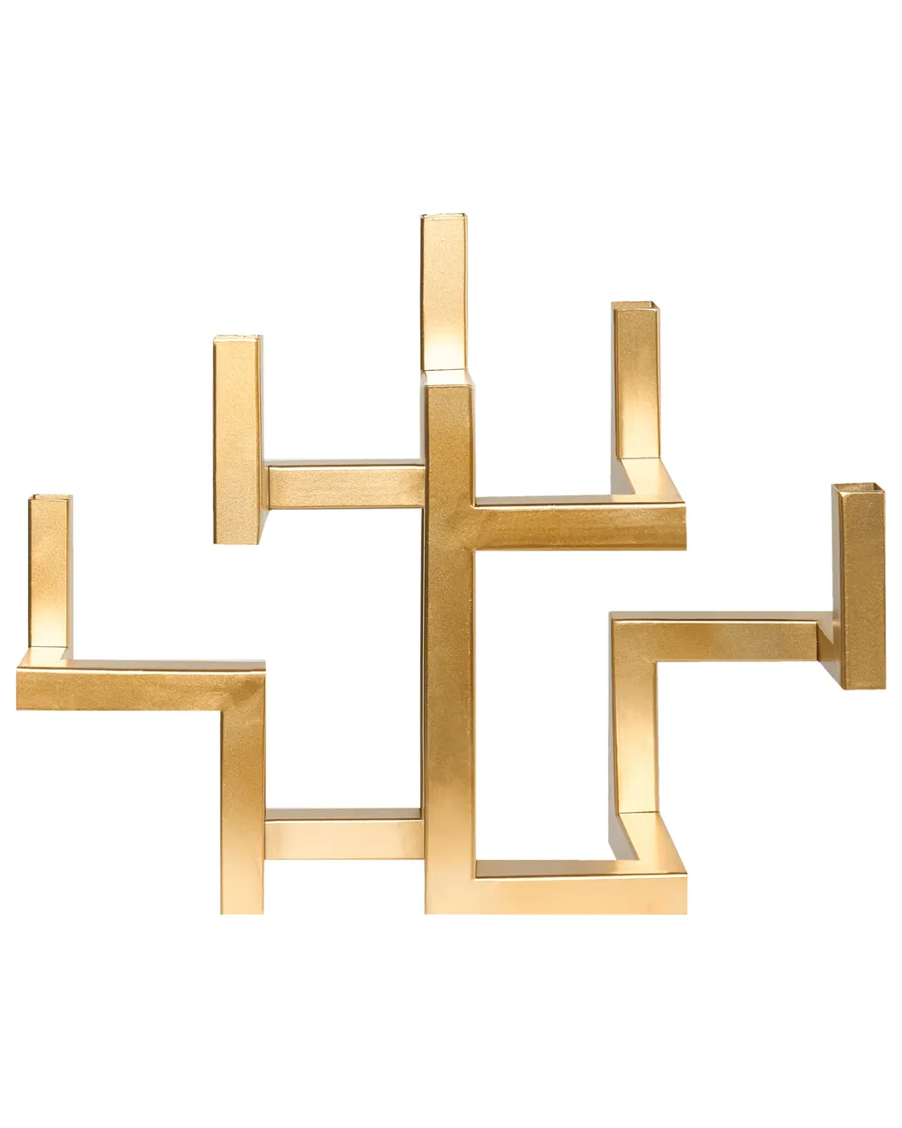Kerzenständer RAPOSO 30 cm Metall Gold_968387