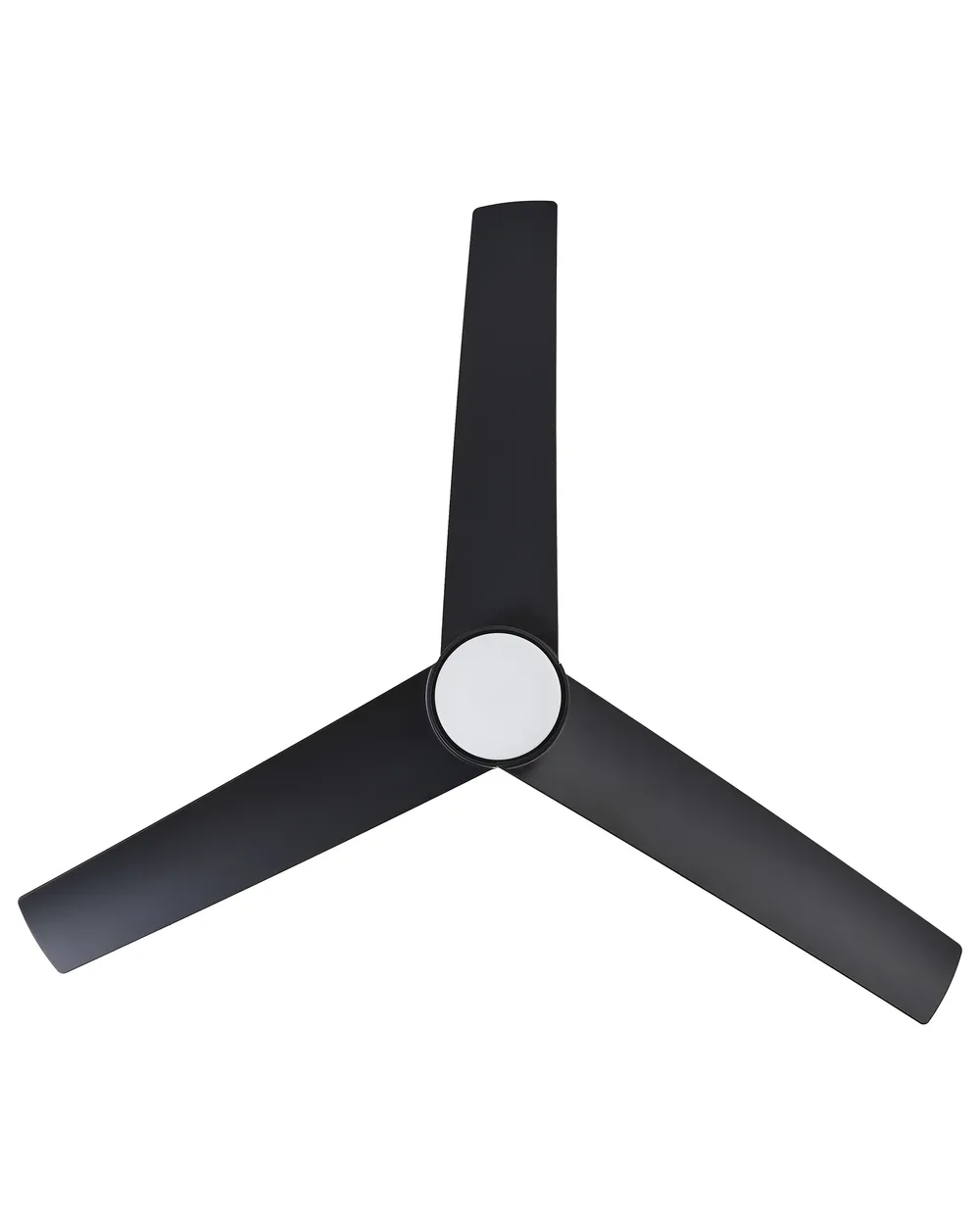 Ceiling Fan with Light CANETE with Remote LED Black_988617