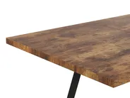 Ausziehbarer Esstisch HARLOW Dunkelbraun 140/180 cm 90 cm_793868