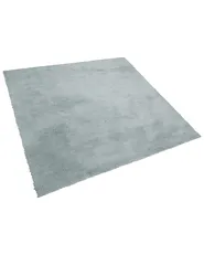 Shaggy Rug EVREN Mint Green 200 x 200 cm_805992