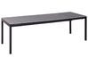 Ausziehbarer Gartentisch TOFANE 198/248 cm 90 cm Grau