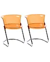 Esszimmerstuhl 2er Set OSHKOSH Orange