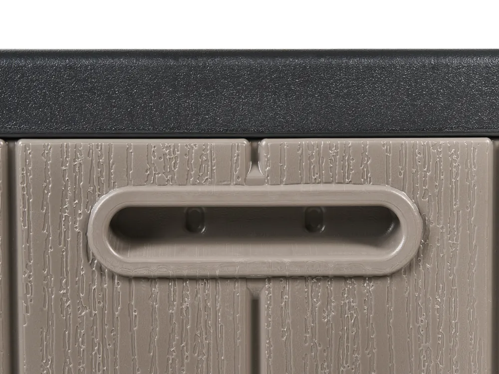 Aufbewahrungsbox MILIES 116 cm 60 cm Braun_1013731