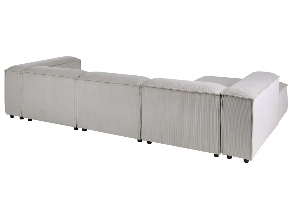 Modul Ecksofa 4-Sitzer ARDAL Cord Taupe rechtsseitig_1011164