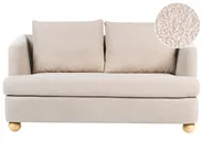 Sofa 2-Sitzer RATTVIK Bouclé Beige_1066777