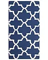 Teppich SILVAN Marineblau 80 x 150 cm Wolle