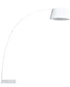 Stehlampe BENUE Metall Weiß