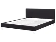 Bettrahmenbezug FITOU 180 x 200 cm Schwarz_752867