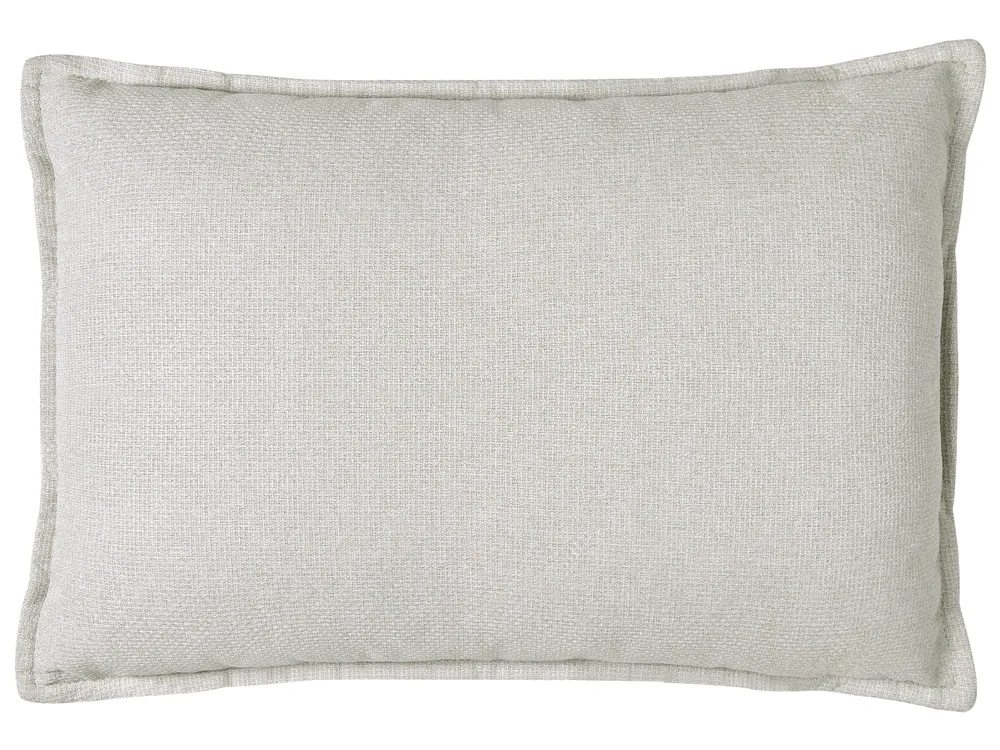 Schlafsofa 2-Sitzer ROROS Kunstleinen Cremeweiß_1038994