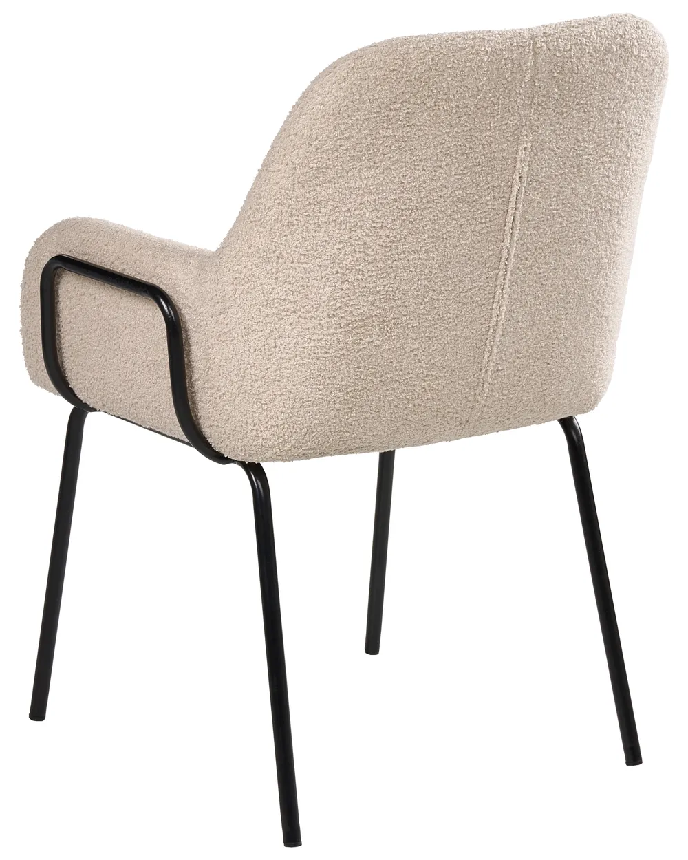 Esszimmerstuhl ALGONA Bouclé Hellbeige_1050167