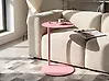 Beistelltisch KENSICO Metall Rosa