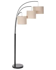 Stehlampe CARONI Leinen Beige_955672