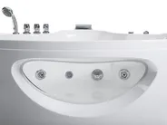 Corner Hot Tub with LED TOCOA 1900 x 1380 mm White_759367
