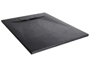 Duschwanne AZZURRO 80 x 100 x 3 cm Schwarz_968552