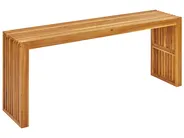 Gartenmöbel Set mit Hockern 3-Sitzer BELLANO Akazienholz Braun_921991