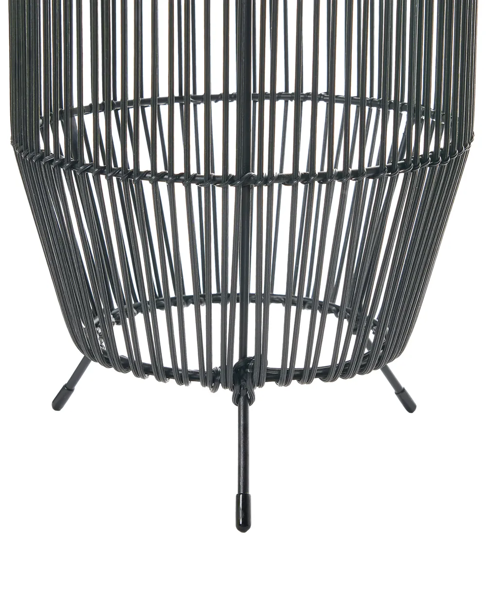 Solarbetriebene Laterne DONGWE 70 cm Schwarz_1042977