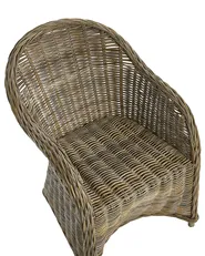 Gartensessel SUSUA Rattan Naturfarben_824180