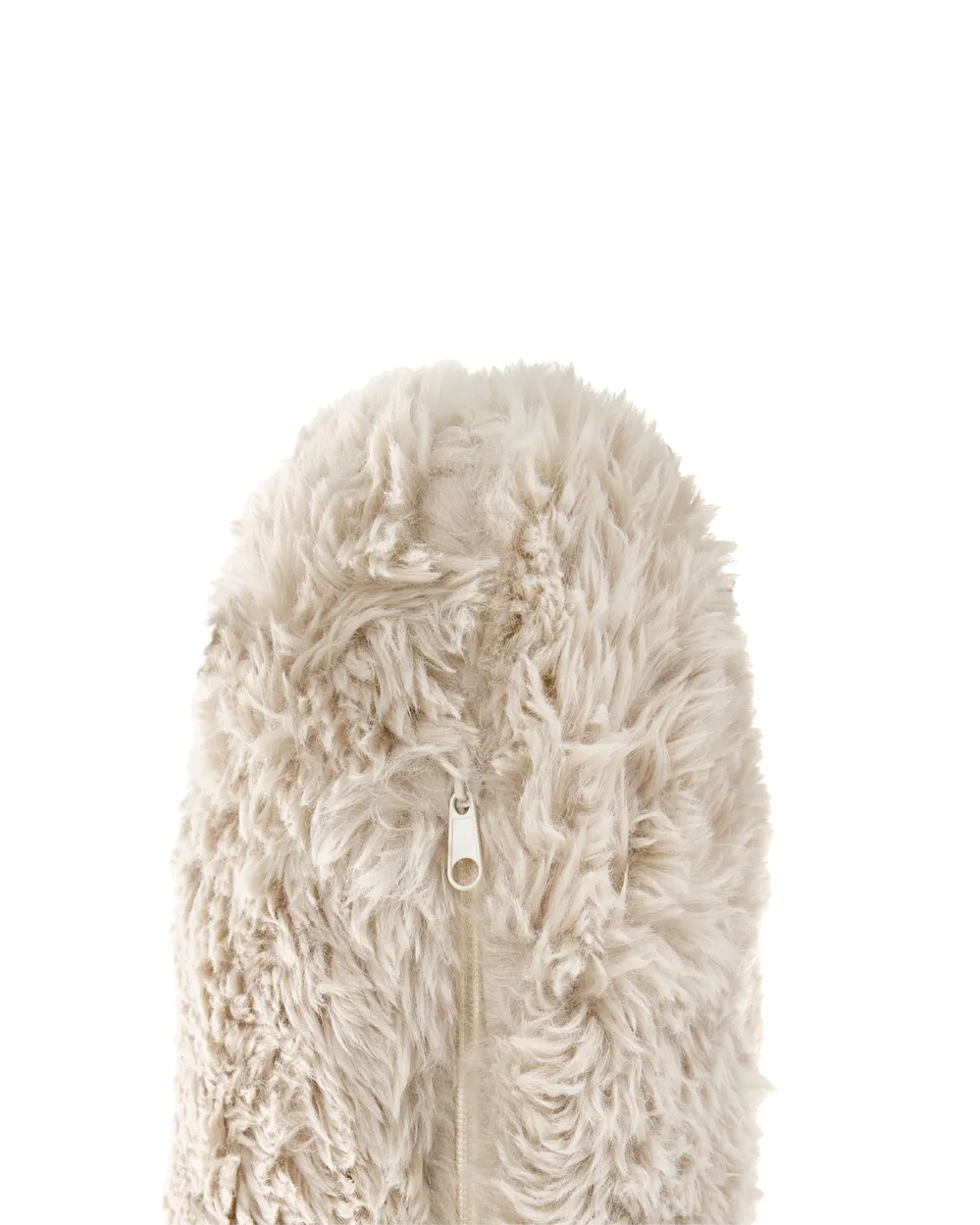 Rocking Chair SKOVDE Faux Fur Light Beige_1098839