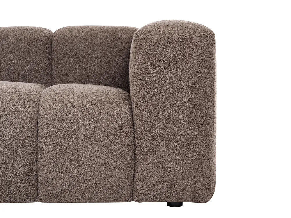 Bankenset 5-zits ANTOLA Bouclé Taupe_1161710